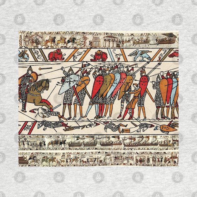 THE BAYEUX TAPESTRY ,BATTLE OF HASTINGS ,NORMAN KNIGHTS by BulganLumini